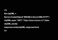 MSXML2.ServerXMLHTTP抓取網頁數據