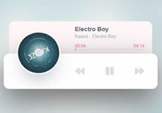 清爽簡(jiǎn)單的html5音樂(lè)播放器